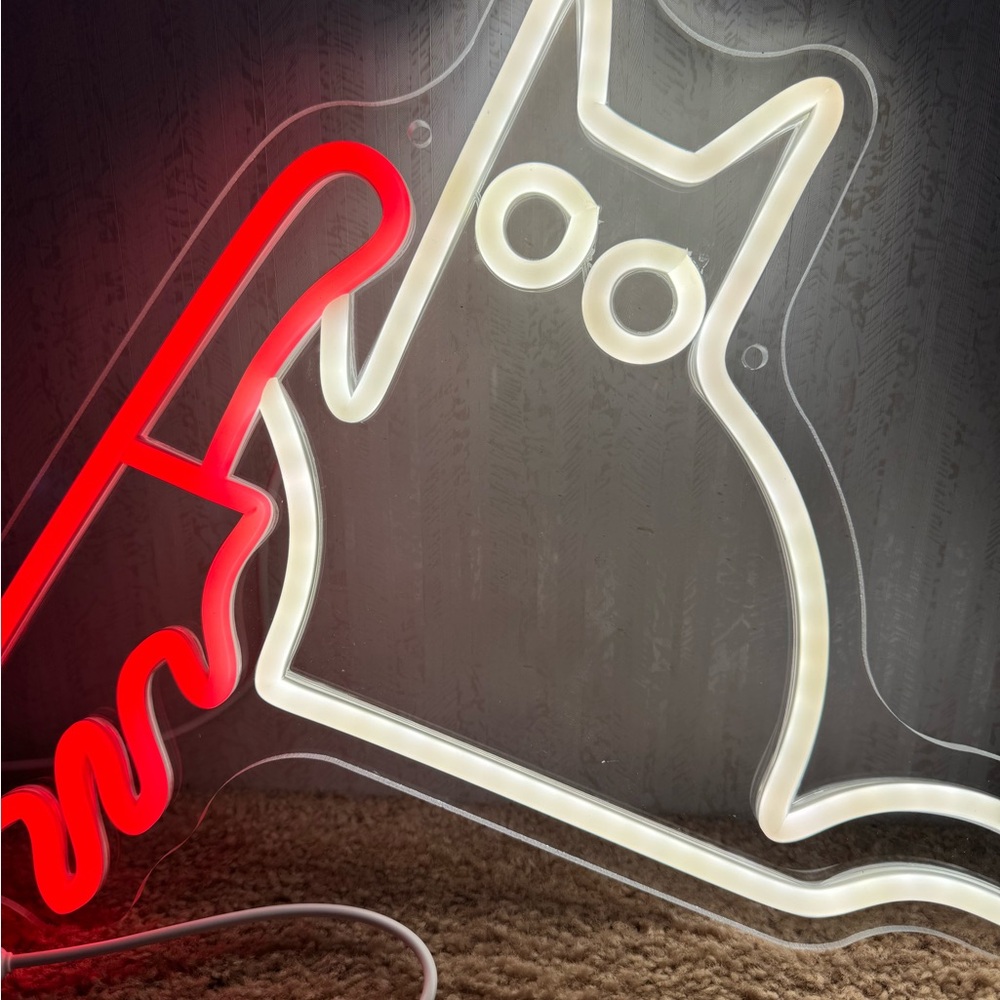 Cat Neon Light Sign